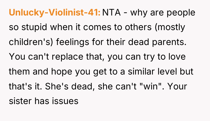 Unlucky-Violinist-41 NTA - why are people so stupid when it...