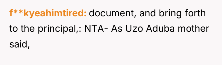 f**kyeahimtired document, and bring forth to the principal,: NTA- As...