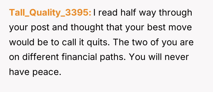 Tall_Quality_3395 I read half way through your post and thought...
