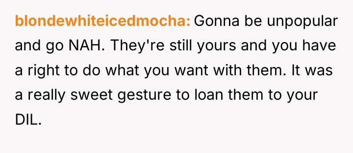 blondewhiteicedmocha Gonna be unpopular and go NAH. They're still yours...