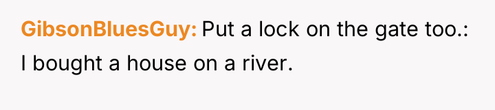 GibsonBluesGuy Put a lock on the gate too.: I bought...