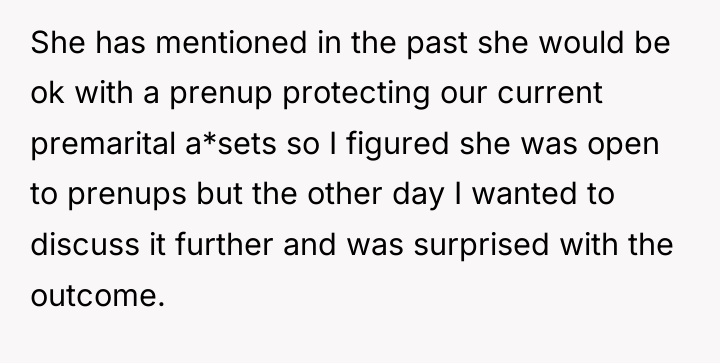She has mentioned in the past she would be ok...