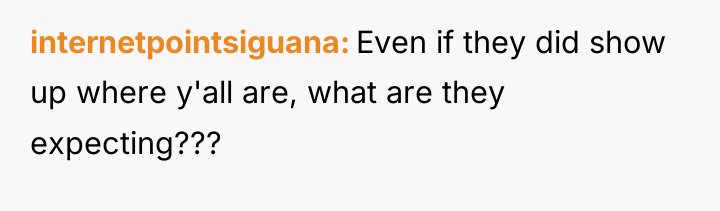internetpointsiguana Even if they did show up where y'all are,...