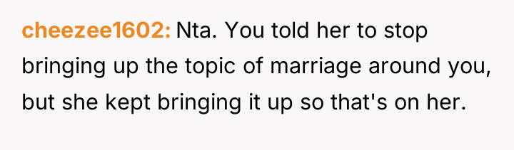 cheezee1602 Nta. You told her to stop bringing up the...