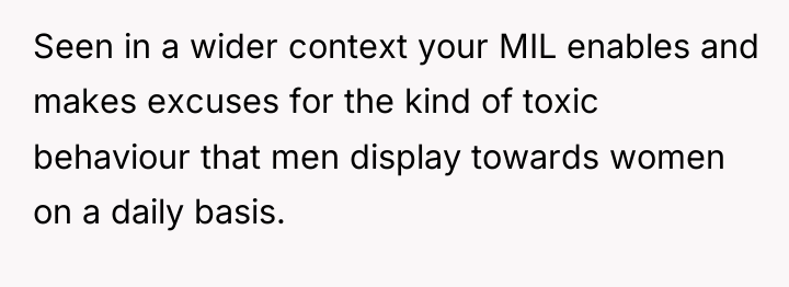 Seen in a wider context your MIL enables and makes...