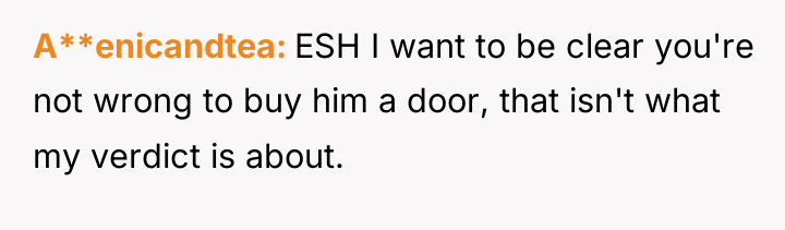 A**enicandtea ESH I want to be clear you're not wrong...