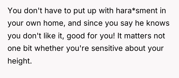 You don't have to put up with hara*sment in your...