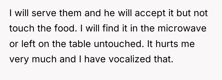 I will serve them and he will accept it but...