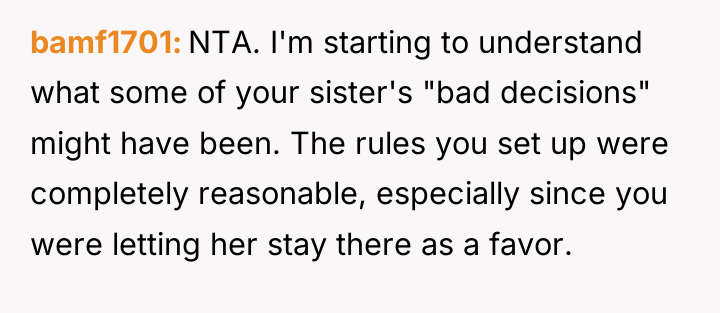 bamf1701 NTA. I'm starting to understand what some of your...