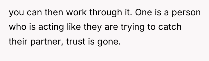 you can then work through it. One is a person...