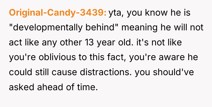 Original-Candy-3439 yta, you know he is "developmentally behind" meaning he...