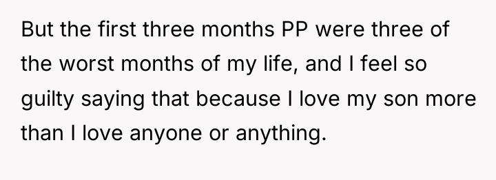 But the first three months PP were three of the...