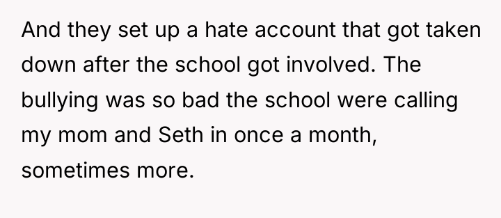 And they set up a hate account that got taken...