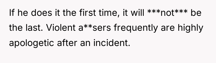 If he does it the first time, it will ***not***...