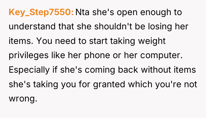 Key_Step7550 Nta she's open enough to understand that she shouldn't...
