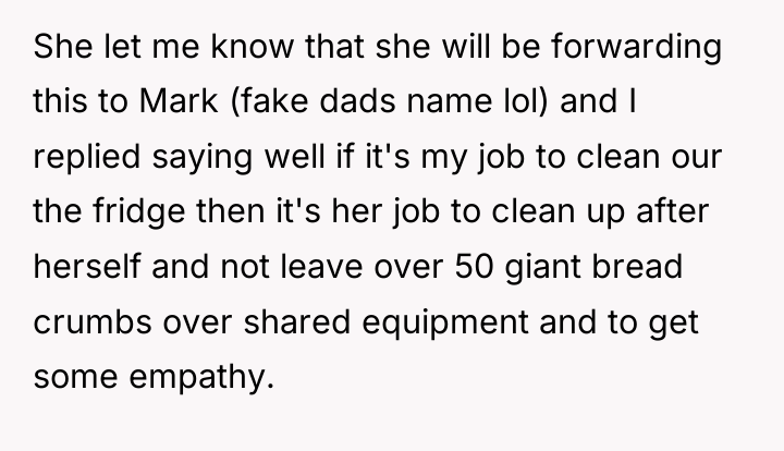 She let me know that she will be forwarding this...