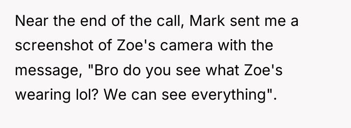 Near the end of the call, Mark sent me a...