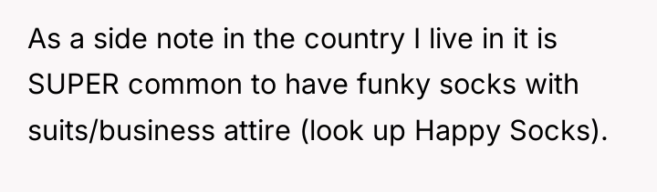 As a side note in the country I live in...