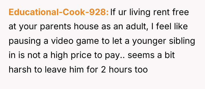 Educational-Cook-928 If ur living rent free at your parents house...