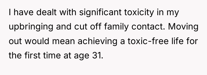 I have dealt with significant toxicity in my upbringing and...