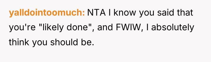 yalldointoomuch NTA I know you said that you're "likely done",...
