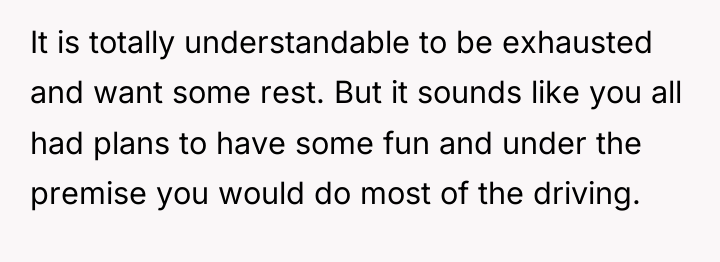 It is totally understandable to be exhausted and want some...