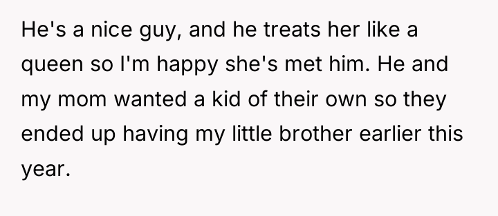He's a nice guy, and he treats her like a...