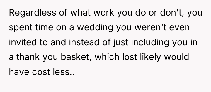 Regardless of what work you do or don't, you spent...