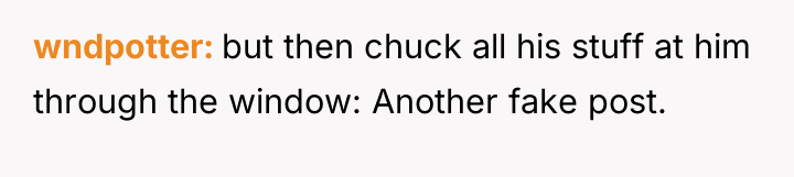 wndpotter but then chuck all his stuff at him through...