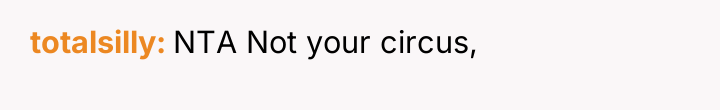 totalsilly NTA Not your circus,