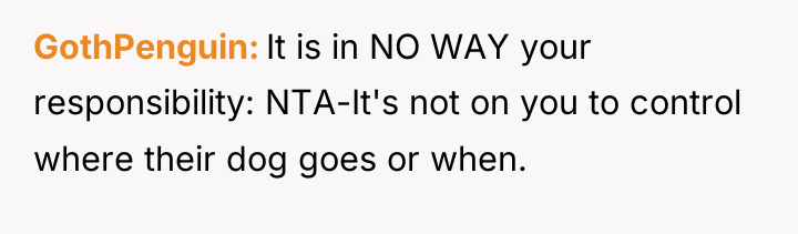 GothPenguin It is in NO WAY your responsibility: NTA-It's not...