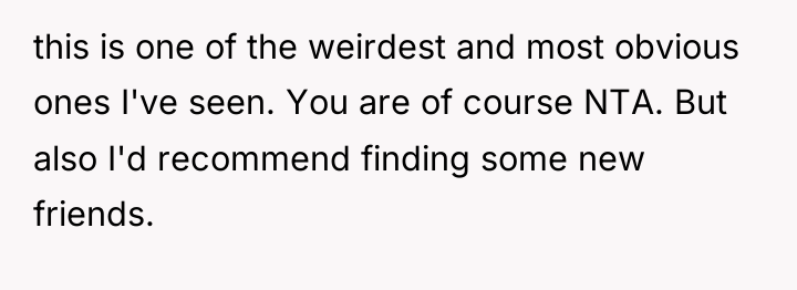 this is one of the weirdest and most obvious ones...