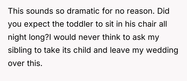 This sounds so dramatic for no reason. Did you expect...
