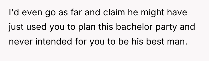 I'd even go as far and claim he might have...