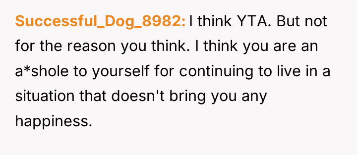 Successful_Dog_8982 I think YTA. But not for the reason you...