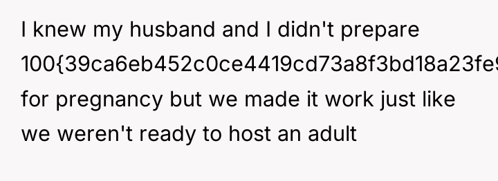 I knew my husband and I didn't prepare 100{39ca6eb452c0ce4419cd73a8f3bd18a23fe95ab4febb092bc2ab1b542eeea82f} for...