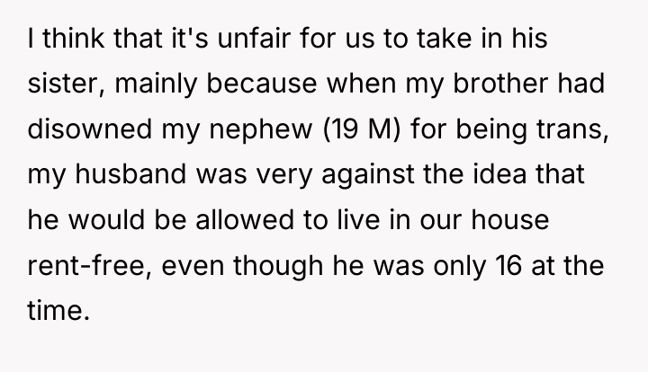 I think that it's unfair for us to take in...