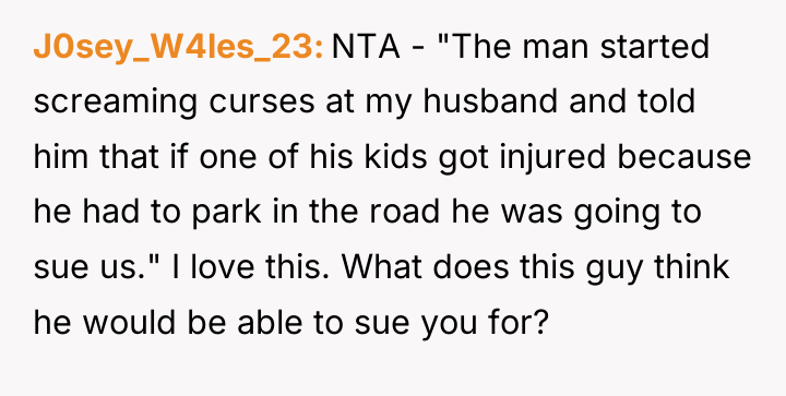 J0sey_W4les_23 NTA - "The man started screaming curses at my...
