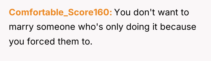 Comfortable_Score160 You don't want to marry someone who's only doing...