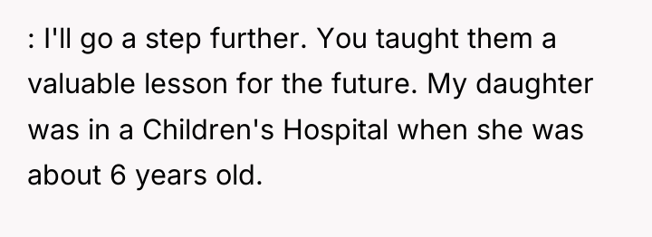 : I'll go a step further. You taught them a...