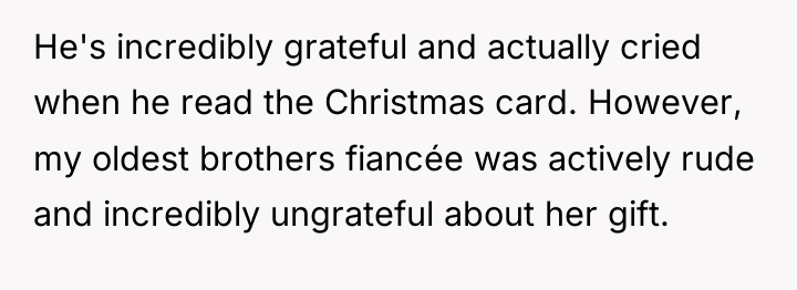 He's incredibly grateful and actually cried when he read the...