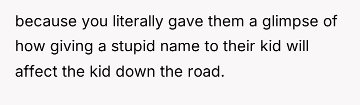 because you literally gave them a glimpse of how giving...