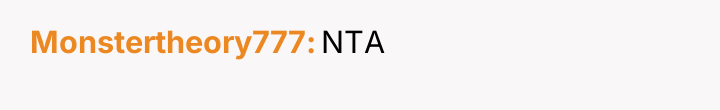 Monstertheory777 NTA
