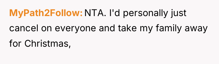 MyPath2Follow NTA. I'd personally just cancel on everyone and take...