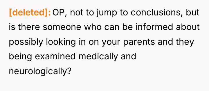 [deleted] OP, not to jump to conclusions, but is there...