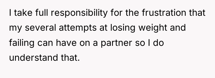 I take full responsibility for the frustration that my several...