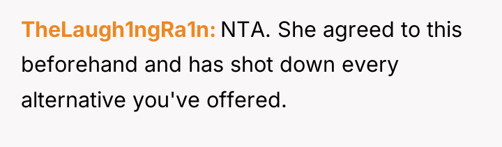 TheLaugh1ngRa1n NTA. She agreed to this beforehand and has shot...