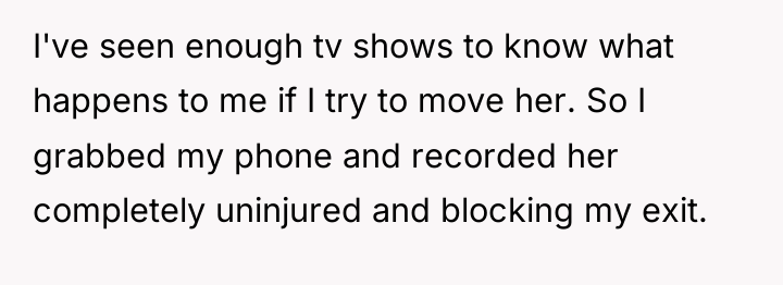 I've seen enough tv shows to know what happens to...