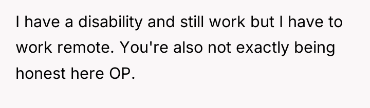 I have a disability and still work but I have...