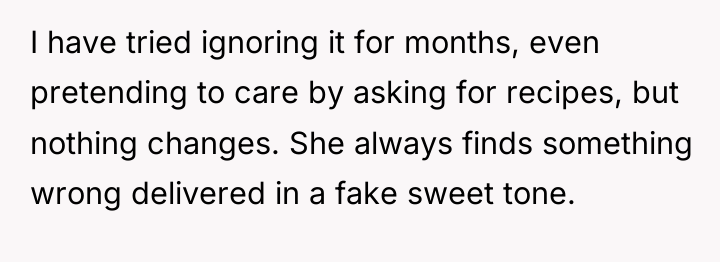 I have tried ignoring it for months, even pretending to...